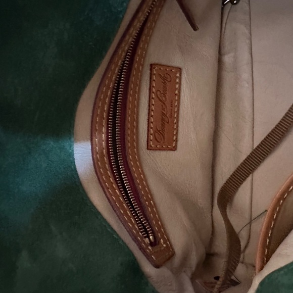 Dooney & Bourke Tan Crossbody Bag with Gold Hardware - Picture 6 of 12